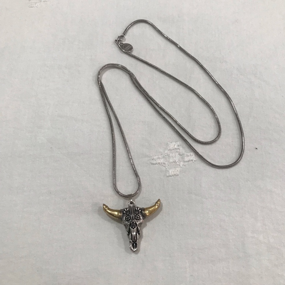 Alex and Ani Skull Necklace